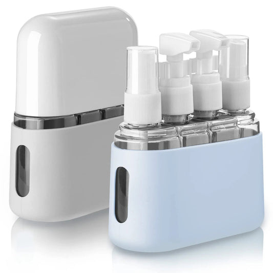 🎁2024 Nieuwjaar Hot Sale🎁 Mini Shampoo Dispenser Draagbare Reis Fles Set