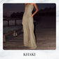 Jumpsuit zonder mouwen met zakken