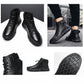 🎁 Hete Aanbieding 49% KORTING 🔥 MARTINI' ZWARTE LEREN LAARZEN