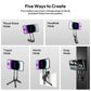 Magnetische Telefoon Tripod voor iPhone, Draagbare Mini Telefoonhouder Tripod