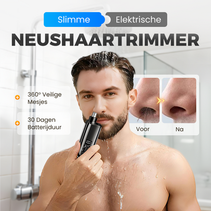 Black Friday Early Bird Sale: De eerste [100] klanten per dag ontvangen een [cadeau] / krijgen 50% korting--Slimme Elektrische Neushaartrimmer