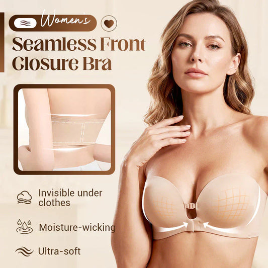 ☀️HETE AANBIEDING 50% KORTING💜Naadloze bh met voorsluiting en verstelbare bandjes