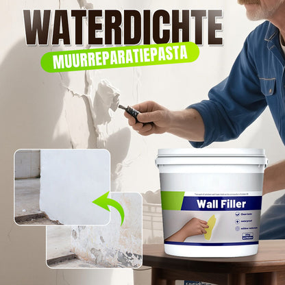 🏆Tijdelijk aanbod: schuurpapier + schraper 🔥 Waterdichte en schimmelwerende muurreparatiepasta ✨