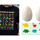 💥【50% OFF】🔥 Kinder Dinosaurus Alfabet T-shirt | A-Z Kleurrijke Dino Print | Zachte Polyester, Huidvriendelijk | Ademend, Niet Benauwd | Verstevigde Stiksels | 3 Kleuren (Zwart/Wit/Geel) | Leeftijd 2-14 👕