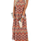 🎉Laatste dag promotie 50% KORTING💃2025 Zomer Boho Print V-hals Maxi-jurk met zakken