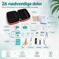 💥【50% OFF】🔥 Multifunctionele EHBO-noodset |Incl. Veiligheidshamer/Gordelsnijder/Ruitenbreker | Mini LED-zaklamp | Reddingsfluit | Traumaschaar | Ergonomisch Handvat | Voor Auto/Outdoor/Thuis 🚑)