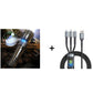 🔦 50% korting + KOOP 2, KRIJG 1 GRATIS! 💥 Superkrachtige zaklamp met zoomfunctie – extreem helder en waterdicht – perfect voor buiten en noodgevallen!