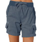 Losse hoge taille shorts voor vrouwen