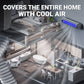 ❄️🌿 3-in-1 luchtreiniger - airconditioning - luchtcirculatie - het hele jaar door frisse lucht!
