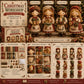 🎁Laatste dag: 50% KORTING🧵 Tiny Worlds-collectie – Patchwork-doe-het-zelfpakketten