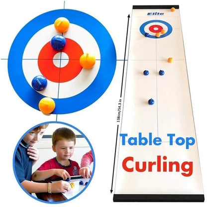 2024 Nieuw tafelcurlingspel voor het hele gezin