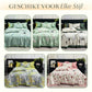 💥Uitverkoop 50% korting🌸Wasbare Koel Stof Ademende Zomerquilt 4-Delige Set