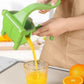 🌞Fris De Lente In Met 50% Korting!🧃 Handmatige Saphandpers | Metaalvrij (Veilig voor Kids) | Food Grade ABS | 1 Seconde Verse Sap