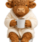 🐮 Adventskalender Hooglander Koe 2025 🎄✨ - 3D Handgemaakte Hooglander Koe Pop (24 stuks)