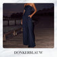 Jumpsuit zonder mouwen met zakken