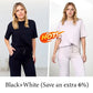 🎁2026 Nieuw binnen 50% KORTING💥 ✨Dames chique top- en bijpassende broek 2-delige outfit