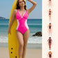 🔥HOT SALE 50% KORTING👙Kleurblokkerende eendelige zwemkleding met buikcontrole