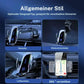 Draadloze autolader met ventilatieopening voor telefoonhouder, dashboardhouder met omgevingsverlichting, compatibel met iPhone- en Android-telefoons, autoaccessoires.