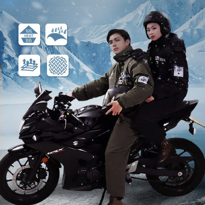 🔈🔈Winteruitverkoop – 40 % korting🔥 Winter outdoor thermisch pak voor het hele lichaam