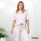🎁2026 Nieuw binnen 50% KORTING💥 ✨Dames chique top- en bijpassende broek 2-delige outfit