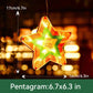 ⛄Kerstmis voorverkoop🎄 Kerstmis raamhangende lampjes💡