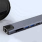 📢📢50% KORTING!!⏰Acht-in-één multi-interface dockingstation-converter