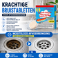 🖕50% KORTING ❤️Krachtige Reinigende Bruistabletten voor Afvoer, Lost Haar & Vet Verstoppingen Snel Op, Geurverwijderend Antibacterieel Afvoerreiniging voor Gootsteen Toilet Vloer