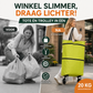 🛍️✨ Convertible shopping tote – hides wheels, holds 20kg, expands with zipper!
