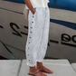 🎁2026 Nieuw binnen 50% KORTING💥☀️Beperkte voorraad | Franse designer gestreepte broek 👖💙 – zijzakken, licht & comfortabel, voor een moeiteloze elegantie! ✨🌸