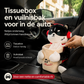 🐒Tissuebox en vuilnisbak voor in de auto