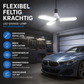 Opvouwbare LED-plafondlamp voor de garage