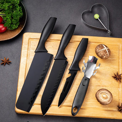 🔥🎁Nieuw binnen 50% KORTING--Kitchen Stainless Steel Knife Set
