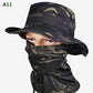 🎁2026 Nieuw binnen 50% KORTING💥2-in-1 camouflage vissershoed en masker nek wrap