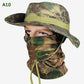 🎁2026 Nieuw binnen 50% KORTING💥2-in-1 camouflage vissershoed en masker nek wrap