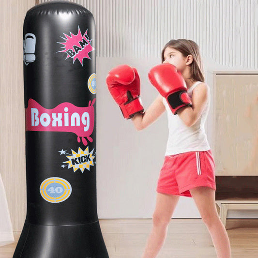 🔥Nieuw binnen 50% KORTING🎁Veerkrachtig Boksmaatje Opblaasbare Sta-op-pop voor Kinderen