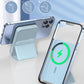 🎁2026 Nieuw binnen 50% KORTING💥Mini opvouwbare draadloze magnetische powerbank met standaard