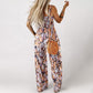 🔥50% korting🔥Mouwloze overalls jumpsuits voor dames met casual print🍃