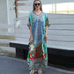 Dames Strandblouse met Verenprint