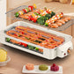 Beperkte tijd halve prijs--Large Capacity Detachable Multi-Function Smokeless Electric Grill
