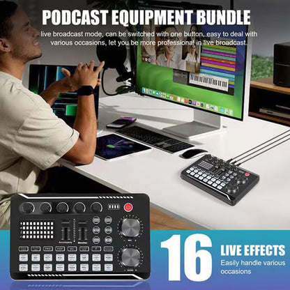 🎁2026 Nieuw binnen 50% KORTING💥🔥Aanbieding🔥Live streaming audioset met microfoon🎤