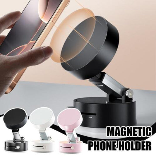 🔥2025 Hot Sale-50% korting🎁Opvouwbare, draagbare vacuümmagnetische telefoonhouder