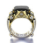 🎁Hot Sale🔥Zware Vintage Zirconia Brede Band Ring