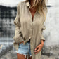 🥰Beperkte uitverkoop 55% KORTING💖Oversized linnen overhemd met knopen voor dames