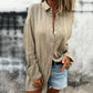 🥰Beperkte uitverkoop 55% KORTING💖Oversized linnen overhemd met knopen voor dames