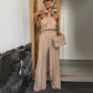 💕Wat moet ik morgen aantrekken? 💕 Modieuze Mouwloze Wijd uitlopende Jumpsuit voor dames