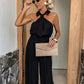 💕Wat moet ik morgen aantrekken? 💕 Modieuze Mouwloze Wijd uitlopende Jumpsuit voor dames