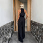 💕Wat moet ik morgen aantrekken? 💕 Modieuze Mouwloze Wijd uitlopende Jumpsuit voor dames