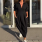 🌸Voorjaarsspecials🌸 Midi-jurk met V-hals en revers