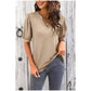 🔥Super speciale prijs-50% UIT👚Vrouwen V-hals Casual Puff Korte Mouw Top Elegant T-shirt