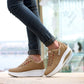 Dames Casual Fashion Ademend Dikke Zool Sneakers